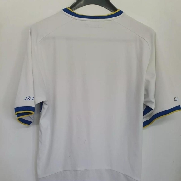 Leeds united home shirt 2007/08 admiral/Redkite sponsored. Size s see descriptio - Picture 2 of 4